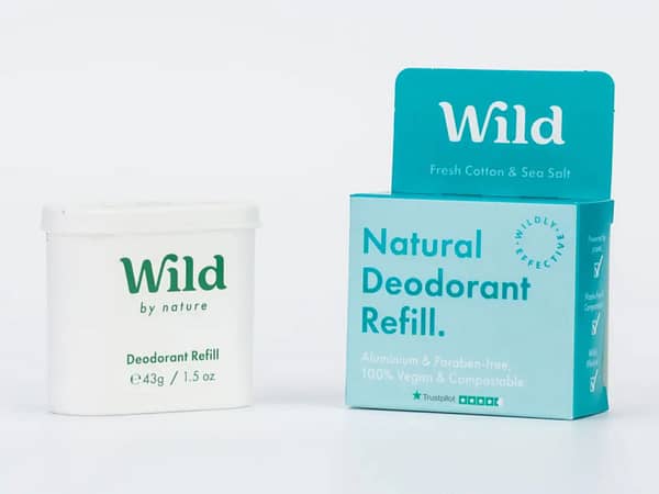 Wild Fresh Cotton & Sea Salt Refill 40g - Image 2
