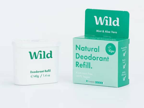 Wild Men's Mint & Aloe Vera Refill 40g - Image 2